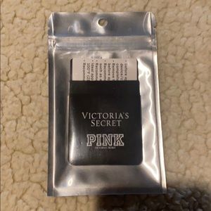 NWT VS Pink Stick On Card Slot